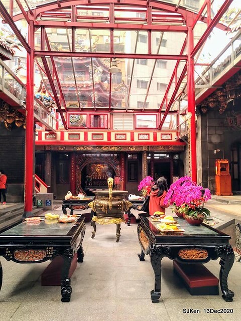 桃園大廟景福宮(Jinfung temple) at Taoyuan city, North Taiwan, SJKen,  Dec 13,2020.