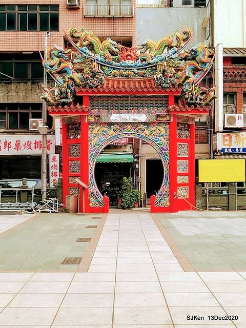 桃園大廟景福宮(Jinfung temple) at Taoyuan city, North Taiwan, SJKen,  Dec 13,2020.