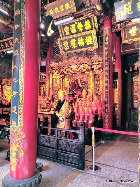桃園大廟景福宮(Jinfung temple) at Taoyuan city, North Taiwan, SJKen,  Dec 13,2020.