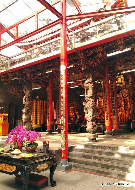 桃園大廟景福宮(Jinfung temple) at Taoyuan city, North Taiwan, SJKen,  Dec 13,2020.