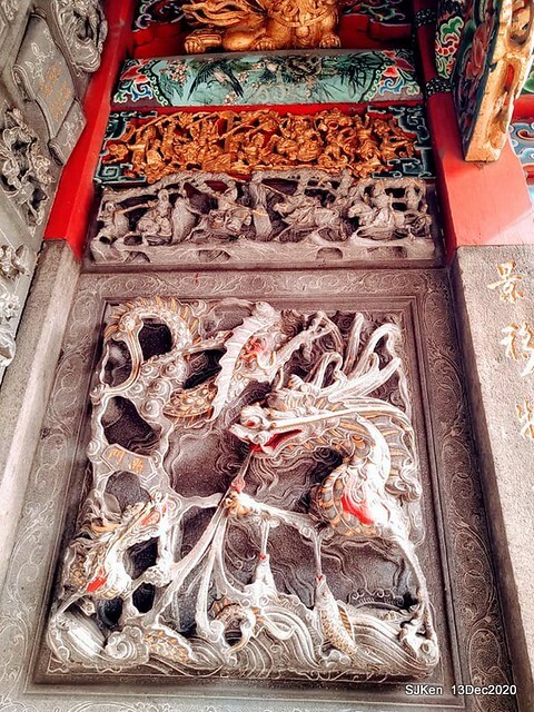 桃園大廟景福宮(Jinfung temple) at Taoyuan city, North Taiwan, SJKen,  Dec 13,2020.