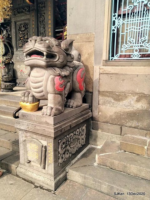 桃園大廟景福宮(Jinfung temple) at Taoyuan city, North Taiwan, SJKen,  Dec 13,2020.