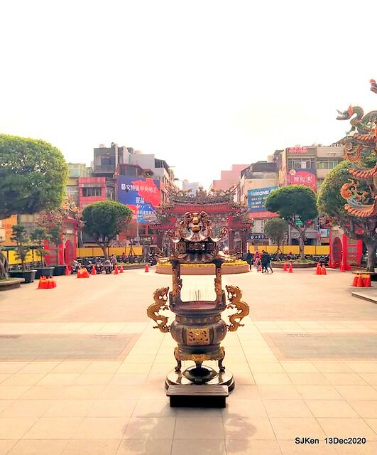 桃園大廟景福宮(Jinfung temple) at Taoyuan city, North Taiwan, SJKen,  Dec 13,2020.