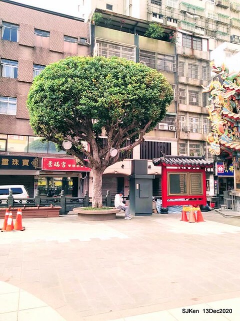 桃園大廟景福宮(Jinfung temple) at Taoyuan city, North Taiwan, SJKen,  Dec 13,2020.