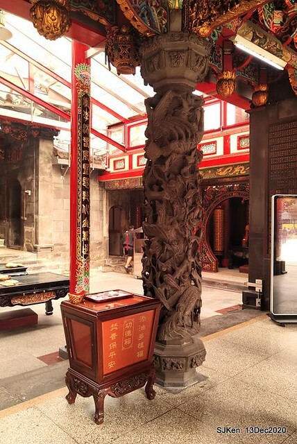 桃園大廟景福宮(Jinfung temple) at Taoyuan city, North Taiwan, SJKen,  Dec 13,2020.