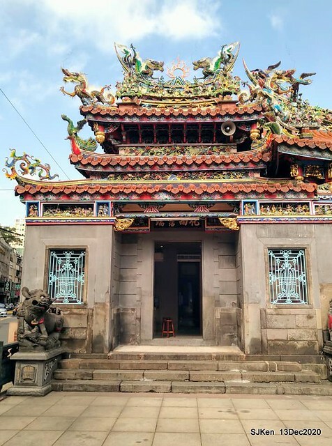 桃園大廟景福宮(Jinfung temple) at Taoyuan city, North Taiwan, SJKen,  Dec 13,2020.