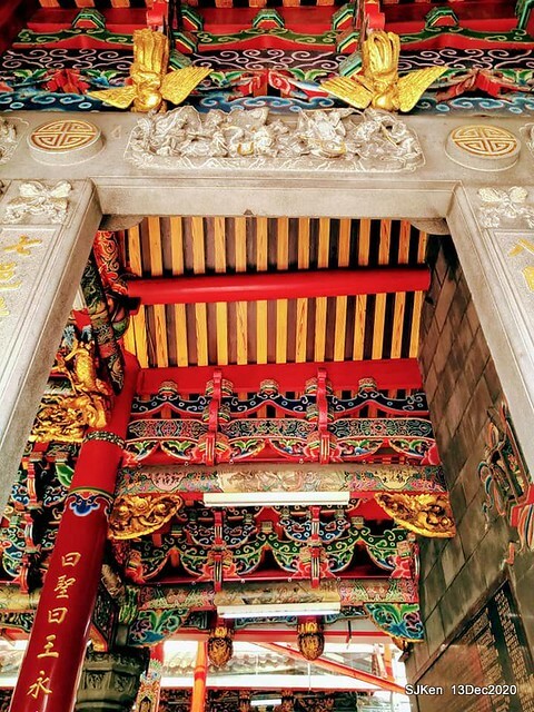 桃園大廟景福宮(Jinfung temple) at Taoyuan city, North Taiwan, SJKen,  Dec 13,2020.