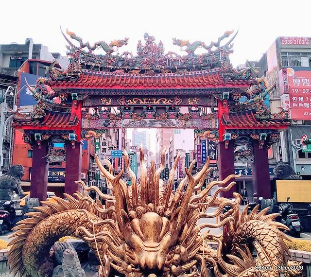 桃園大廟景福宮(Jinfung temple) at Taoyuan city, North Taiwan, SJKen,  Dec 13,2020.