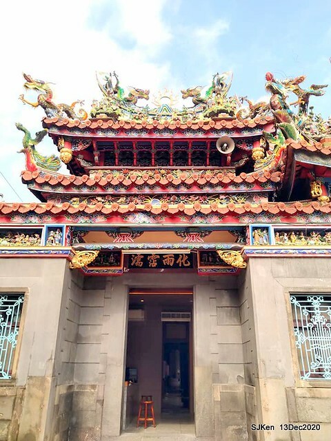 桃園大廟景福宮(Jinfung temple) at Taoyuan city, North Taiwan, SJKen,  Dec 13,2020.