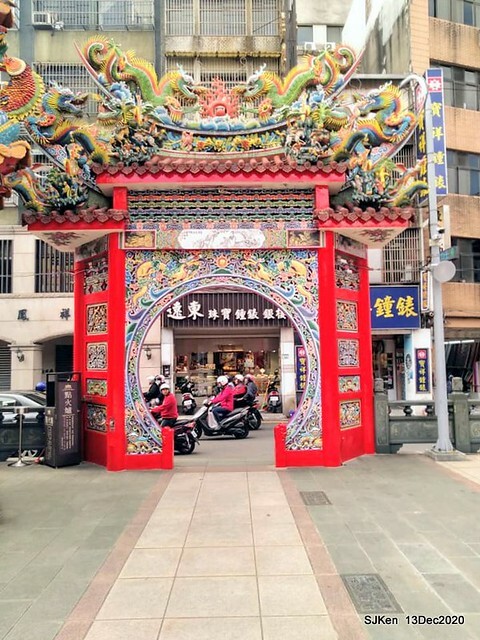 桃園大廟景福宮(Jinfung temple) at Taoyuan city, North Taiwan, SJKen,  Dec 13,2020.