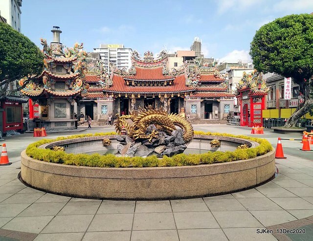 桃園大廟景福宮(Jinfung temple) at Taoyuan city, North Taiwan, SJKen,  Dec 13,2020.