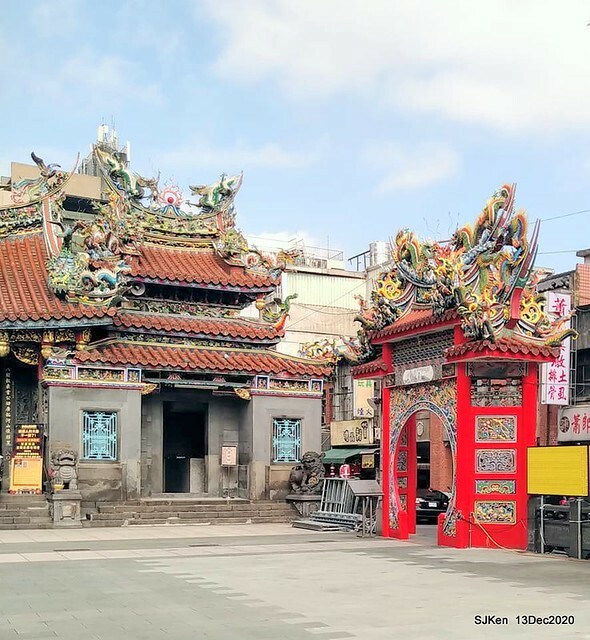 桃園大廟景福宮(Jinfung temple) at Taoyuan city, North Taiwan, SJKen,  Dec 13,2020.