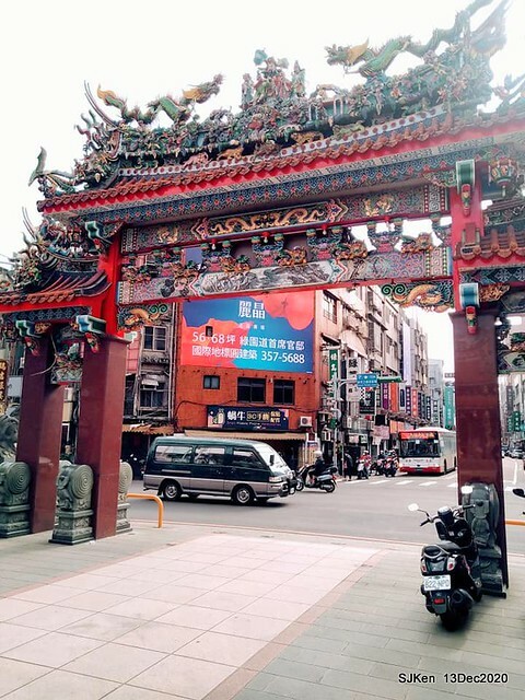 桃園大廟景福宮(Jinfung temple) at Taoyuan city, North Taiwan, SJKen,  Dec 13,2020.