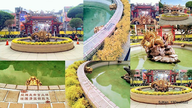 桃園大廟景福宮(Jinfung temple) at Taoyuan city, North Taiwan, SJKen,  Dec 13,2020.