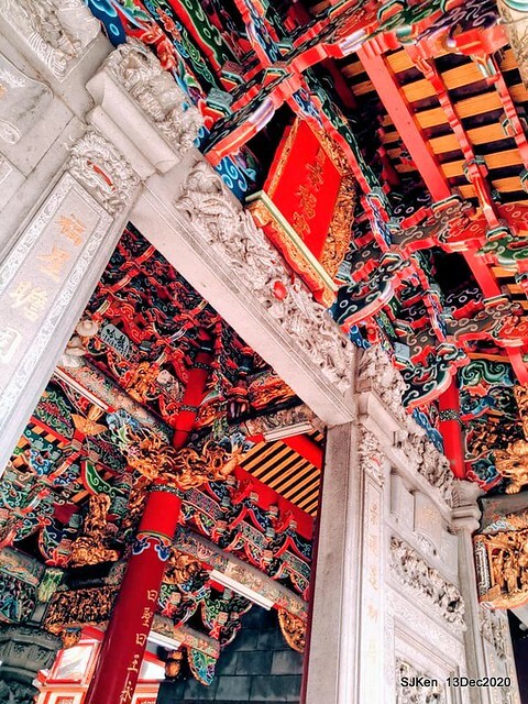 桃園大廟景福宮(Jinfung temple) at Taoyuan city, North Taiwan, SJKen,  Dec 13,2020.