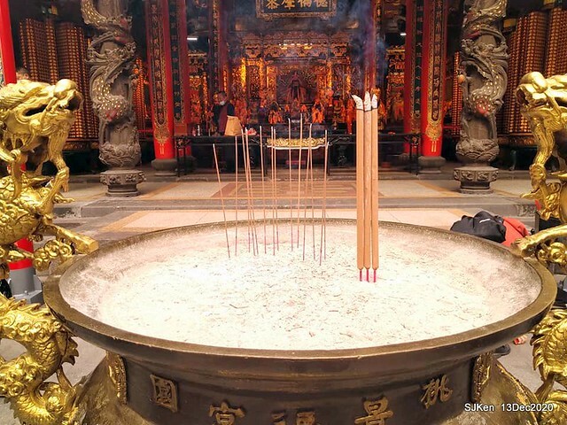 桃園大廟景福宮(Jinfung temple) at Taoyuan city, North Taiwan, SJKen,  Dec 13,2020.