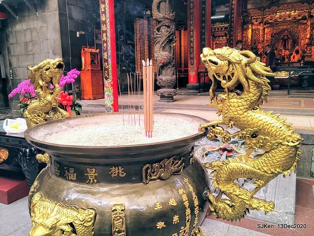 桃園大廟景福宮(Jinfung temple) at Taoyuan city, North Taiwan, SJKen,  Dec 13,2020.