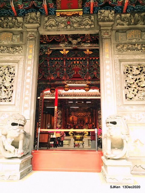 桃園大廟景福宮(Jinfung temple) at Taoyuan city, North Taiwan, SJKen,  Dec 13,2020.