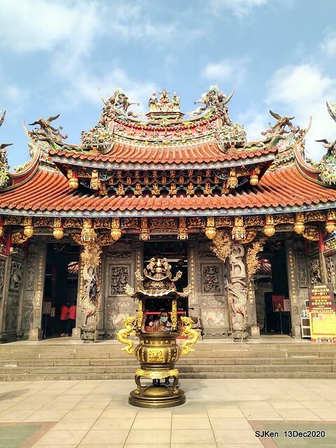 桃園大廟景福宮(Jinfung temple) at Taoyuan city, North Taiwan, SJKen,  Dec 13,2020.