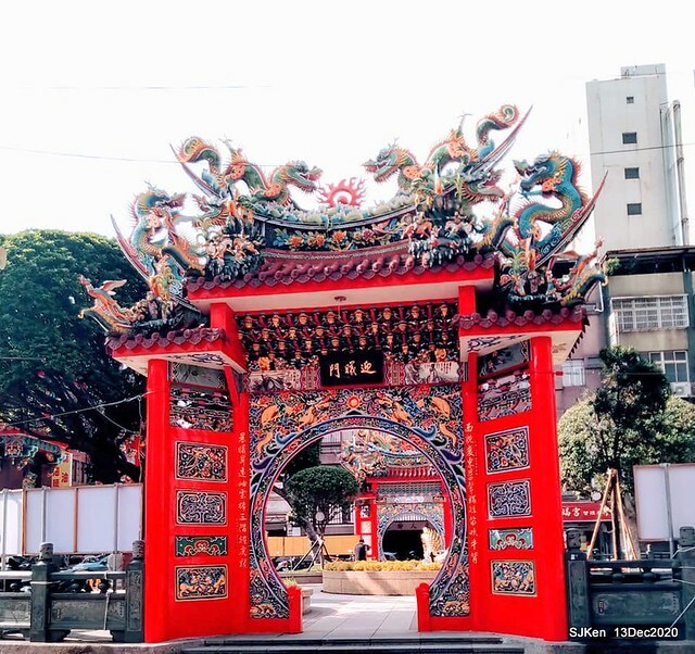 桃園大廟景福宮(Jinfung temple) at Taoyuan city, North Taiwan, SJKen,  Dec 13,2020.