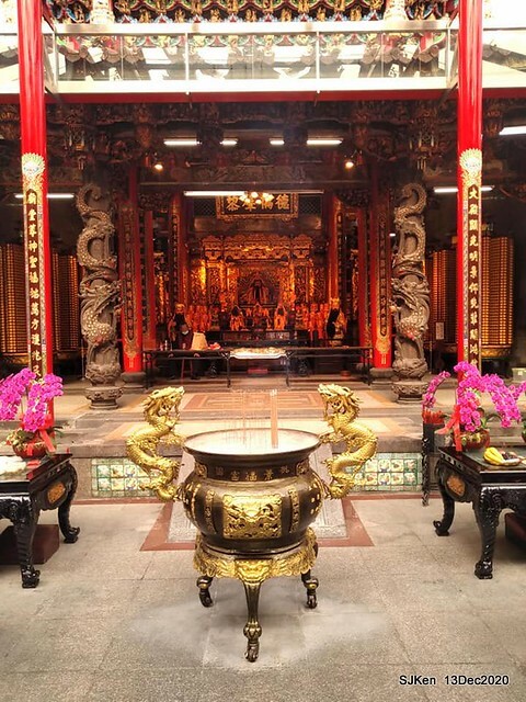 桃園大廟景福宮(Jinfung temple) at Taoyuan city, North Taiwan, SJKen,  Dec 13,2020.