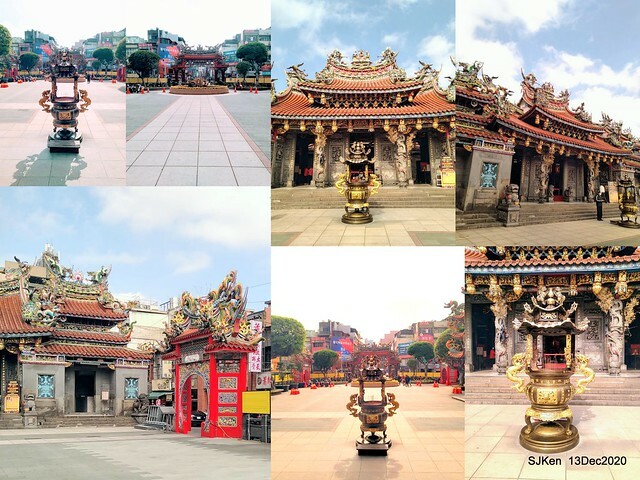 桃園大廟景福宮(Jinfung temple) at Taoyuan city, North Taiwan, SJKen,  Dec 13,2020.