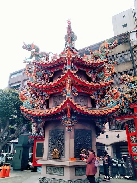 桃園大廟景福宮(Jinfung temple) at Taoyuan city, North Taiwan, SJKen,  Dec 13,2020.