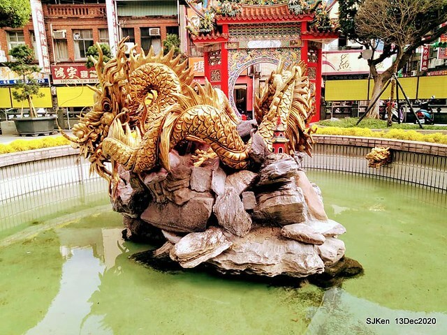 桃園大廟景福宮(Jinfung temple) at Taoyuan city, North Taiwan, SJKen,  Dec 13,2020.