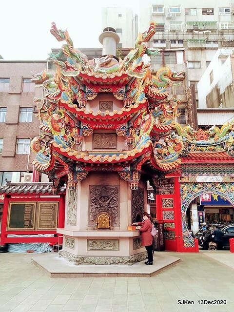桃園大廟景福宮(Jinfung temple) at Taoyuan city, North Taiwan, SJKen,  Dec 13,2020.