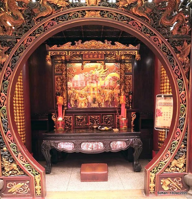桃園大廟景福宮(Jinfung temple) at Taoyuan city, North Taiwan, SJKen,  Dec 13,2020.
