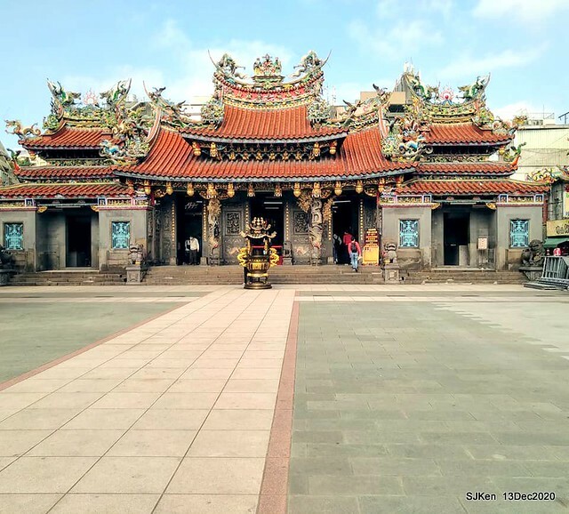 桃園大廟景福宮(Jinfung temple) at Taoyuan city, North Taiwan, SJKen,  Dec 13,2020.