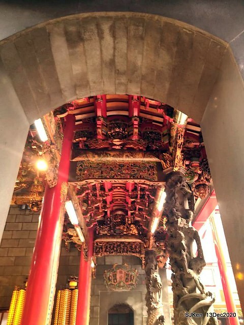 桃園大廟景福宮(Jinfung temple) at Taoyuan city, North Taiwan, SJKen,  Dec 13,2020.