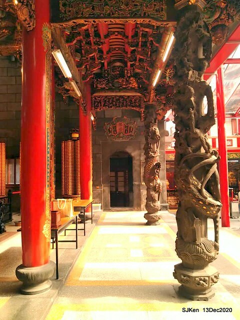 桃園大廟景福宮(Jinfung temple) at Taoyuan city, North Taiwan, SJKen,  Dec 13,2020.