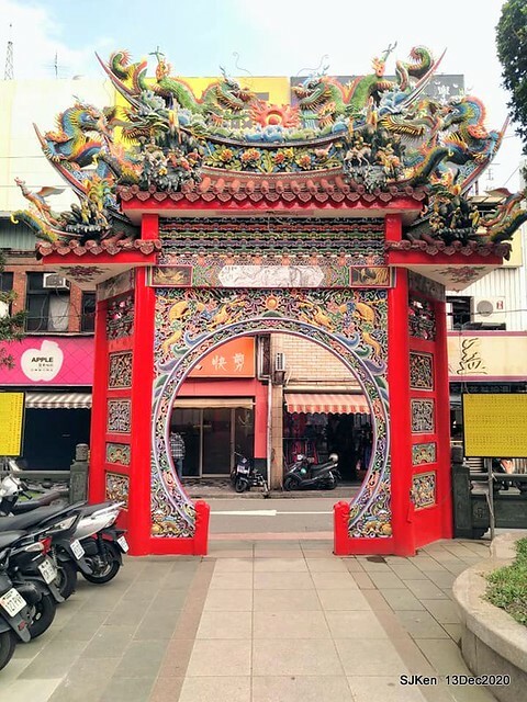 桃園大廟景福宮(Jinfung temple) at Taoyuan city, North Taiwan, SJKen,  Dec 13,2020.
