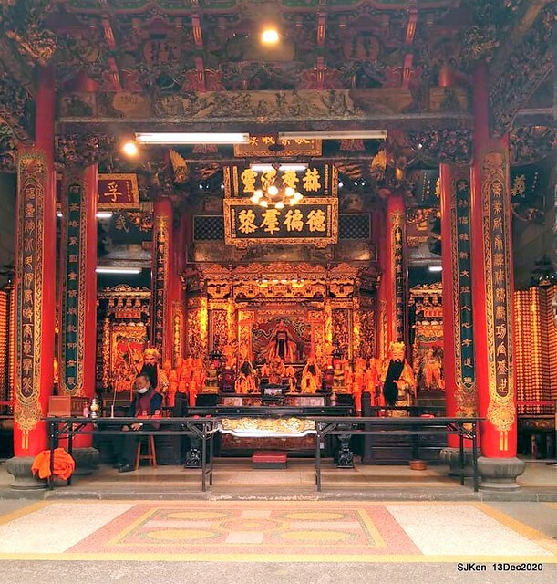 桃園大廟景福宮(Jinfung temple) at Taoyuan city, North Taiwan, SJKen,  Dec 13,2020.