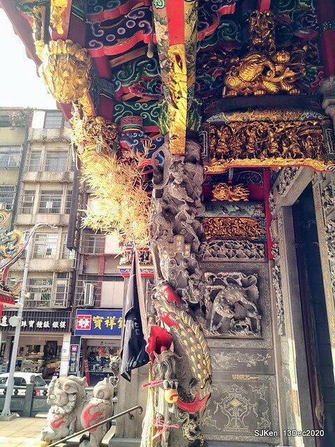 桃園大廟景福宮(Jinfung temple) at Taoyuan city, North Taiwan, SJKen,  Dec 13,2020.
