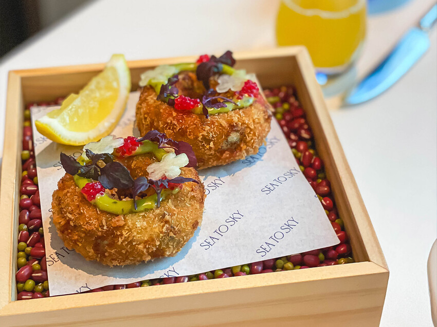 台北市信義區｜台北美食｜Sea to Sky｜探索信義區約會餐廳 高空海鮮美食體驗