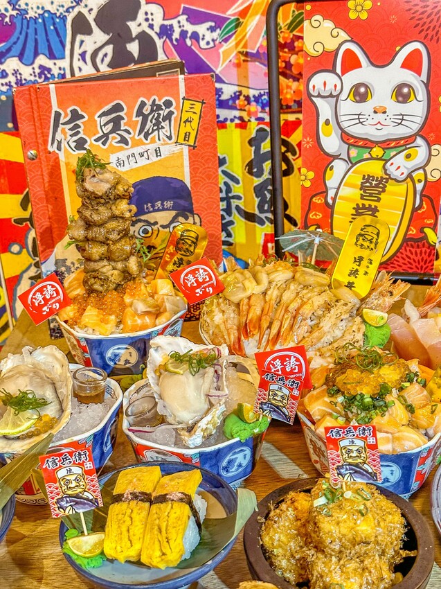 台中南區最浮誇日料來了！堆成山的超爆量平價日式料理及鮭魚吃到爽！ | PopDaily 波波黛莉