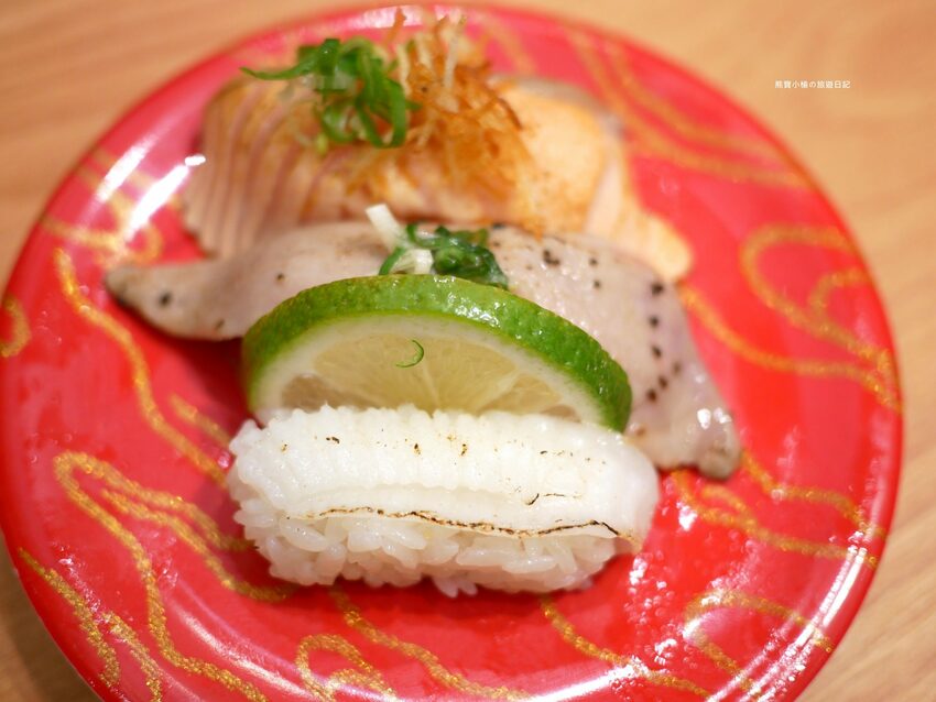 【台中西屯區美食】 合點壽司がってん寿司,台中大遠百B2美食街,海寶捲超豐富澎派來店必吃!內文附詳細菜單價位介紹。 @熊寶小榆の旅遊日記