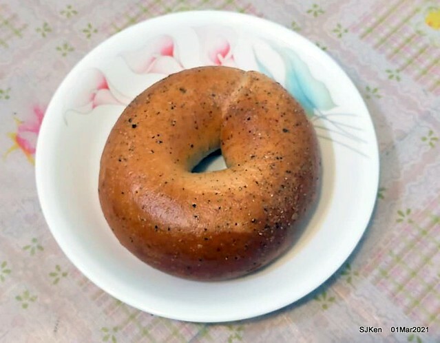 「好丘Citylink 南港店」(Good Cho's Bagel restaurant, Taipei, Taiwan, SJKen, Mar 1, 2021.
