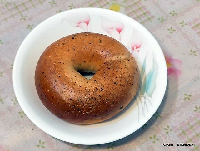 「好丘Citylink 南港店」(Good Cho's Bagel restaurant, Taipei, Taiwan, SJKen, Mar 1, 2021.