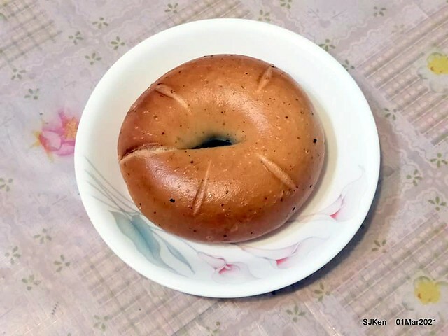 「好丘Citylink 南港店」(Good Cho's Bagel restaurant, Taipei, Taiwan, SJKen, Mar 1, 2021.