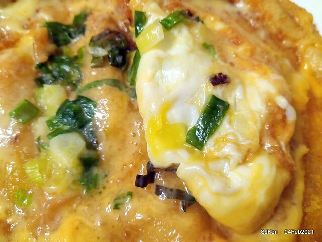 「北投三星蔥油餅」(Beitou Scallion pancakes booth),Taipei, Taiwan, Feb 4, 2021