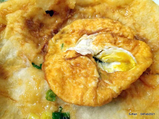 「北投三星蔥油餅」(Beitou Scallion pancakes booth),Taipei, Taiwan, Feb 4, 2021