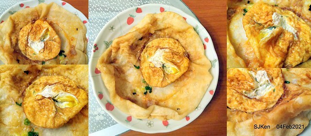 「北投三星蔥油餅」(Beitou Scallion pancakes booth),Taipei, Taiwan, Feb 4, 2021