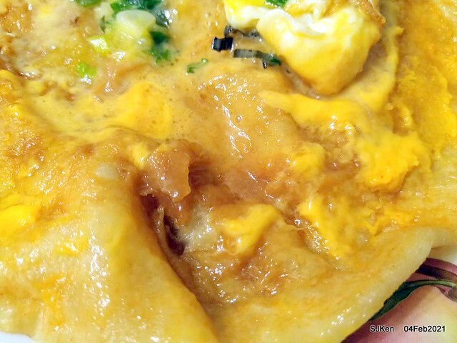 「北投三星蔥油餅」(Beitou Scallion pancakes booth),Taipei, Taiwan, Feb 4, 2021