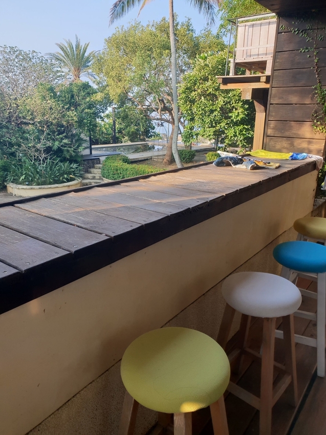 241341.jpg - 【屏東.恆春】迷路為了看花緩民宿。可觀看到超美夕陽。有店狗哈士奇一隻。下午茶有提供咖啡飲品免費暢喝