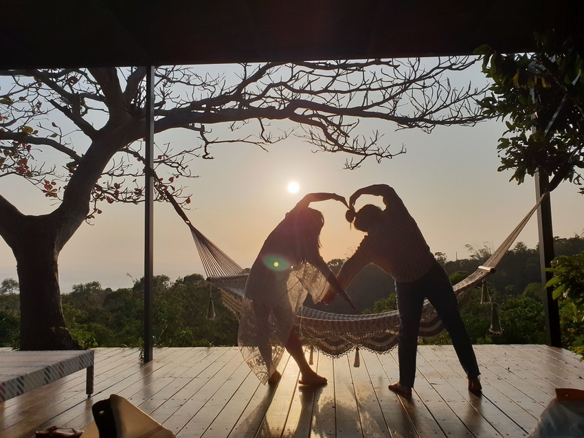 241347.jpg - 【屏東.恆春】迷路為了看花緩民宿。可觀看到超美夕陽。有店狗哈士奇一隻。下午茶有提供咖啡飲品免費暢喝