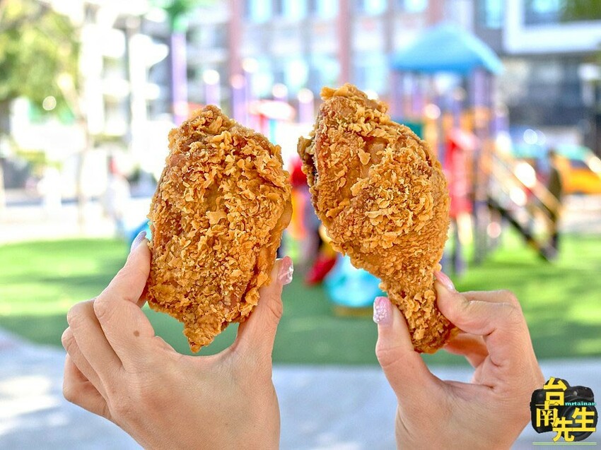 台南美式炸雞／嚴選食材獨家醃料現點現炸／中西合併一次滿足／公司行號下午茶首選／價格親民份量實在CP值高