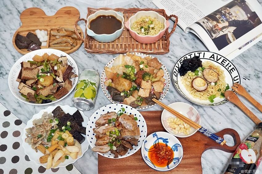 [土城延吉街市場 秘醬滷味]秘醬乾麵20元就有一袋 炸蛋肥腸超威 冷滷風味夏天吃最對味 - 安妮的天空